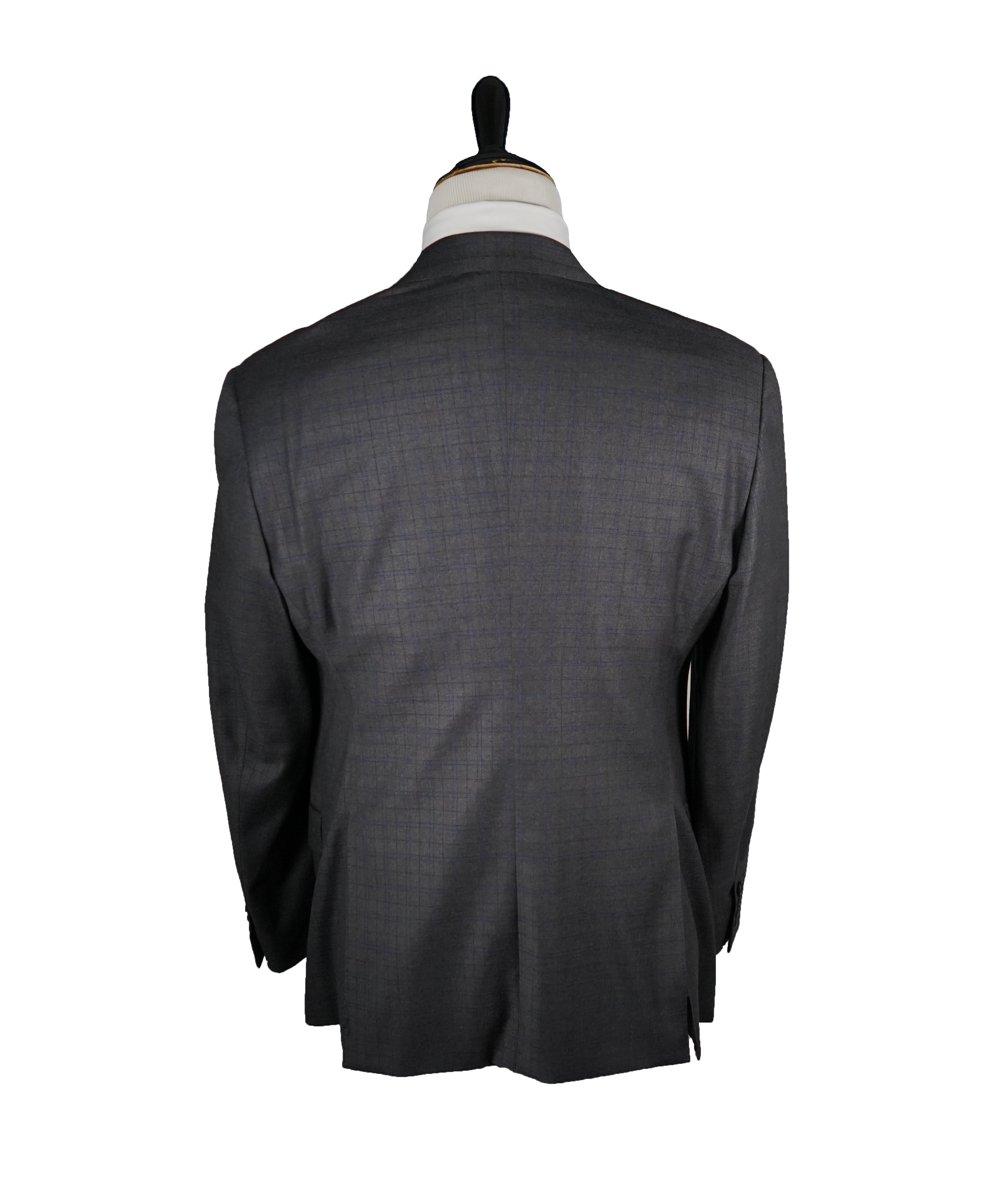 ARMANI COLLEZIONI - Blue & Gray Bold Plaid Check Suit “G Line” - 42R