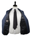 ARMANI COLLEZIONI - “G Line” 130’s Blue & Brown Check Blazer  - 40R