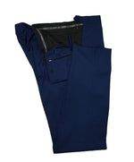 ARMANI COLLEZIONI - “G Line” Micro-Check Basket Weave Blue Suit - 48L