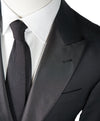 ARMANI COLLEZIONI - “G Line” Natural Stretch Wide Peak Lapel Tuxedo Suit - 44R