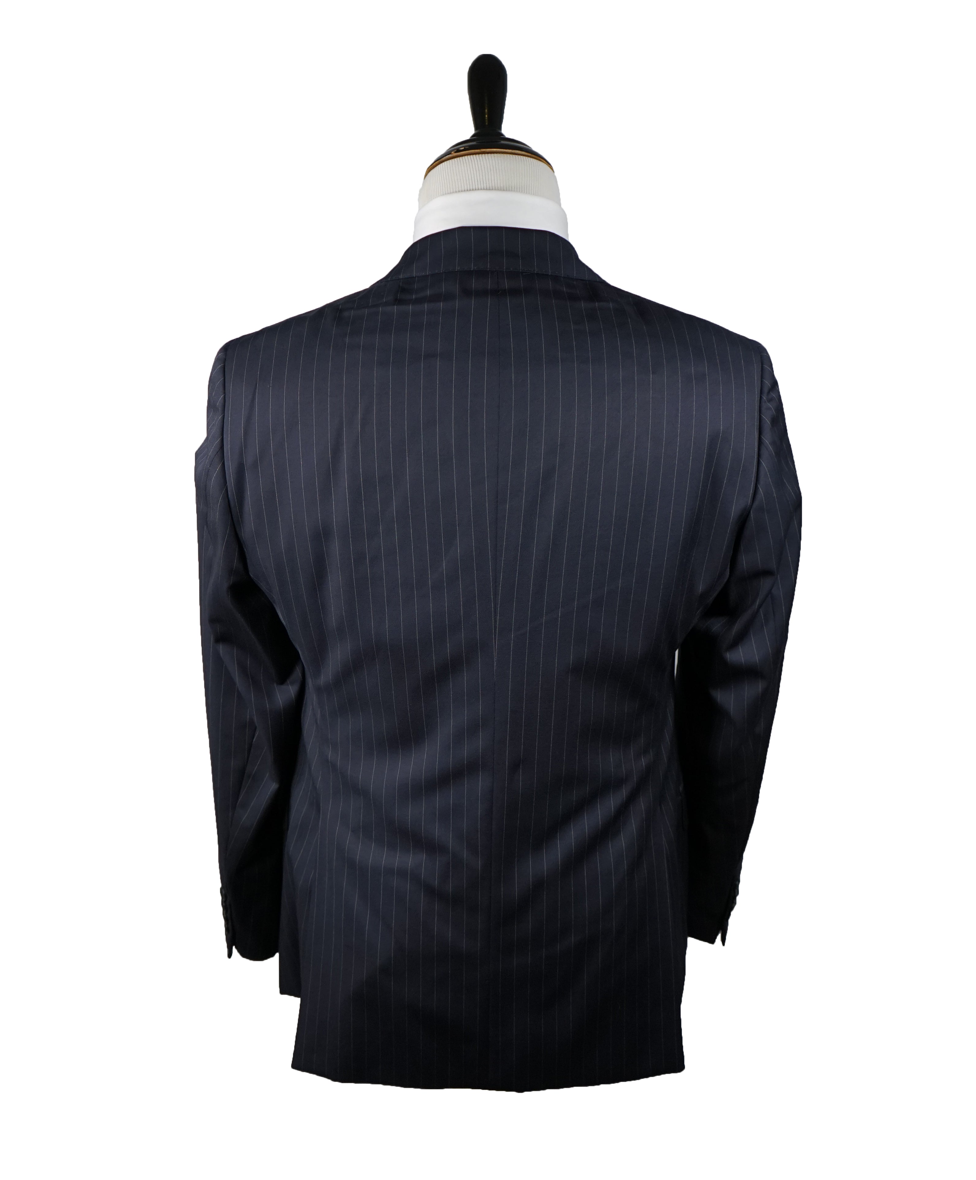 ARMANI COLLEZIONI - “G Line” Pinstripe Navy Suit - 40R