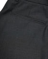 ARMANI COLLEZIONI - Gray Wool & Elastane Flat Front Wide Leg Dress Pants- 29W