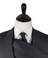 ARMANI COLLEZIONI - “M Line” 3-Piece Navy Solid Suit With Pick Stitching - 46R