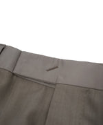 ARMANI COLLEZIONI - “M Line” Slim Beige Stone Summer Suit Tonal Satin Lapel - 40R