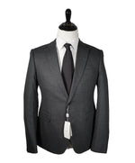 ARMANI COLLEZIONI - "M Line" Slim Drop 8 Melange Check RUNWAY SUIT - 40R