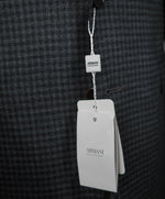 ARMANI COLLEZIONI - "M Line" Slim Drop 8 Melange Check RUNWAY SUIT - 40R