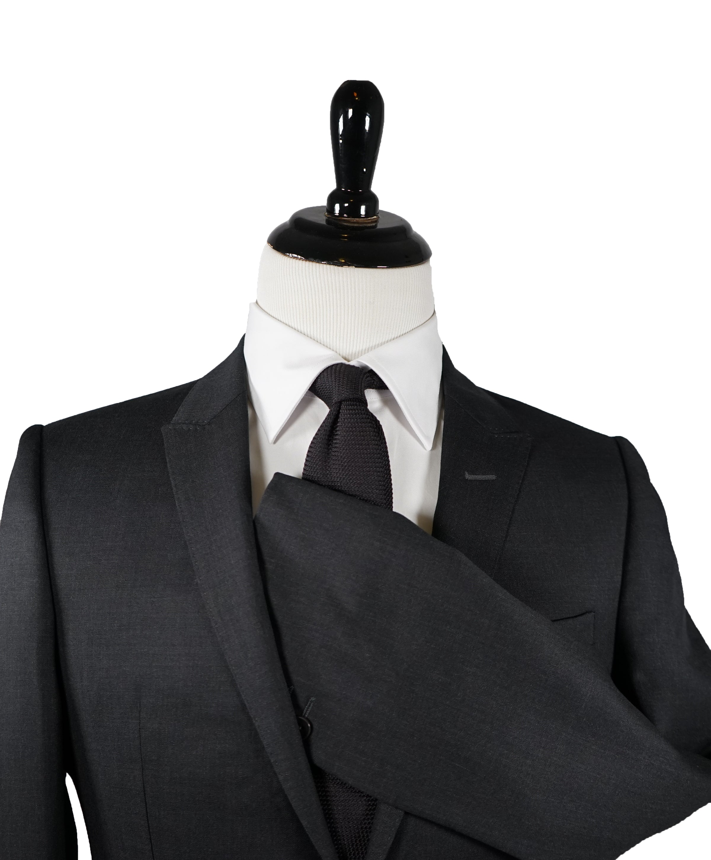 Armani charcoal suit store