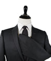 ARMANI COLLEZIONI - Peak Lapel 1-Button Slim Charcoal Suit - 42R