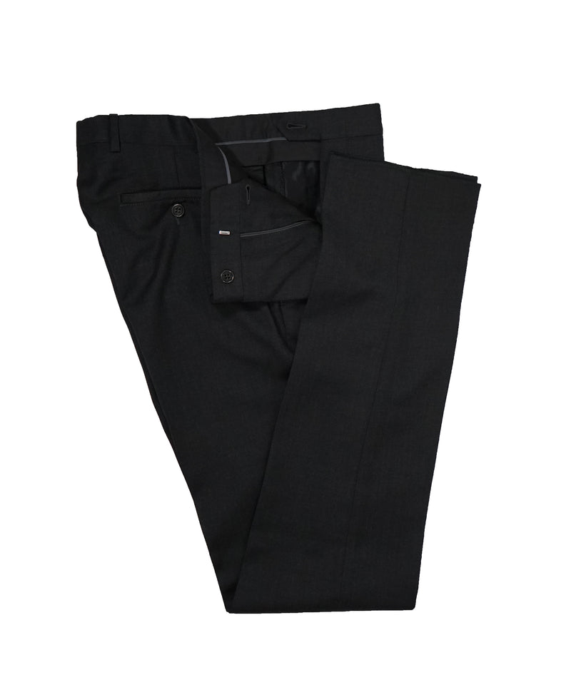 ARMANI COLLEZIONI - Peak Lapel 1-Button Slim Charcoal Suit - 40R