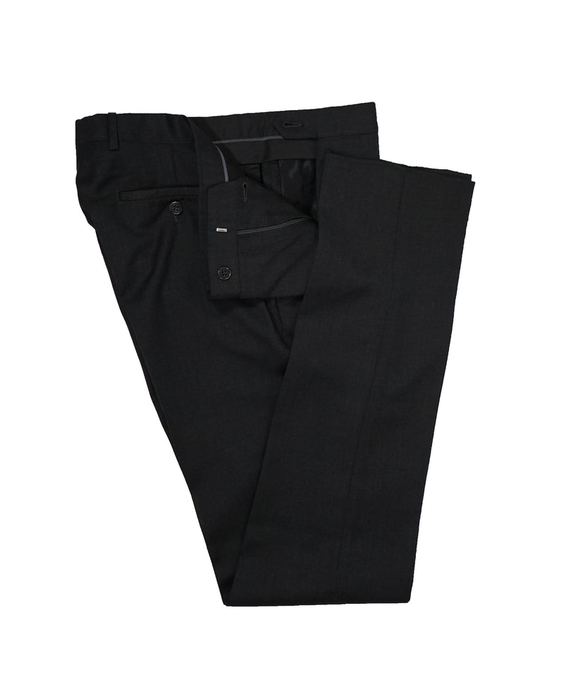 ARMANI COLLEZIONI - Peak Lapel 1-Button Slim Charcoal Suit - 42R