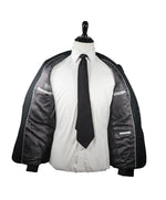 ARMANI COLLEZIONI - Peak Lapel 1-Button Slim Charcoal Suit - 42R