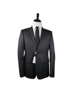 ARMANI COLLEZIONI - Peak Lapel 1-Button Slim Charcoal Suit - 42R