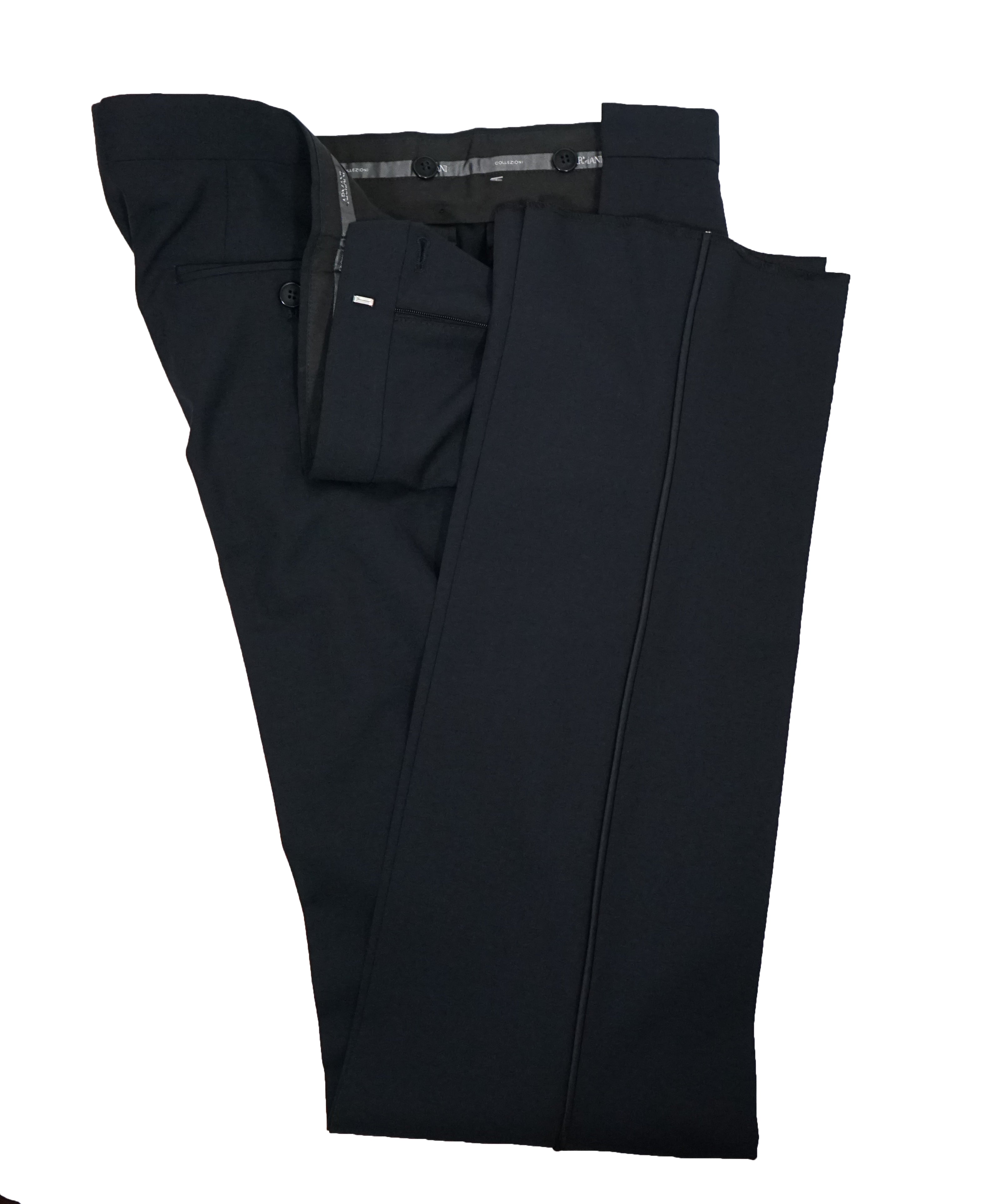 ARMANI COLLEZIONI - S Line Navy Blue Tuxedo Peak Lapels - 42R