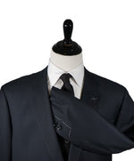 ARMANI COLLEZIONI - “Su Misura” Super 150’s Alternating Herringbone Suit - 48R