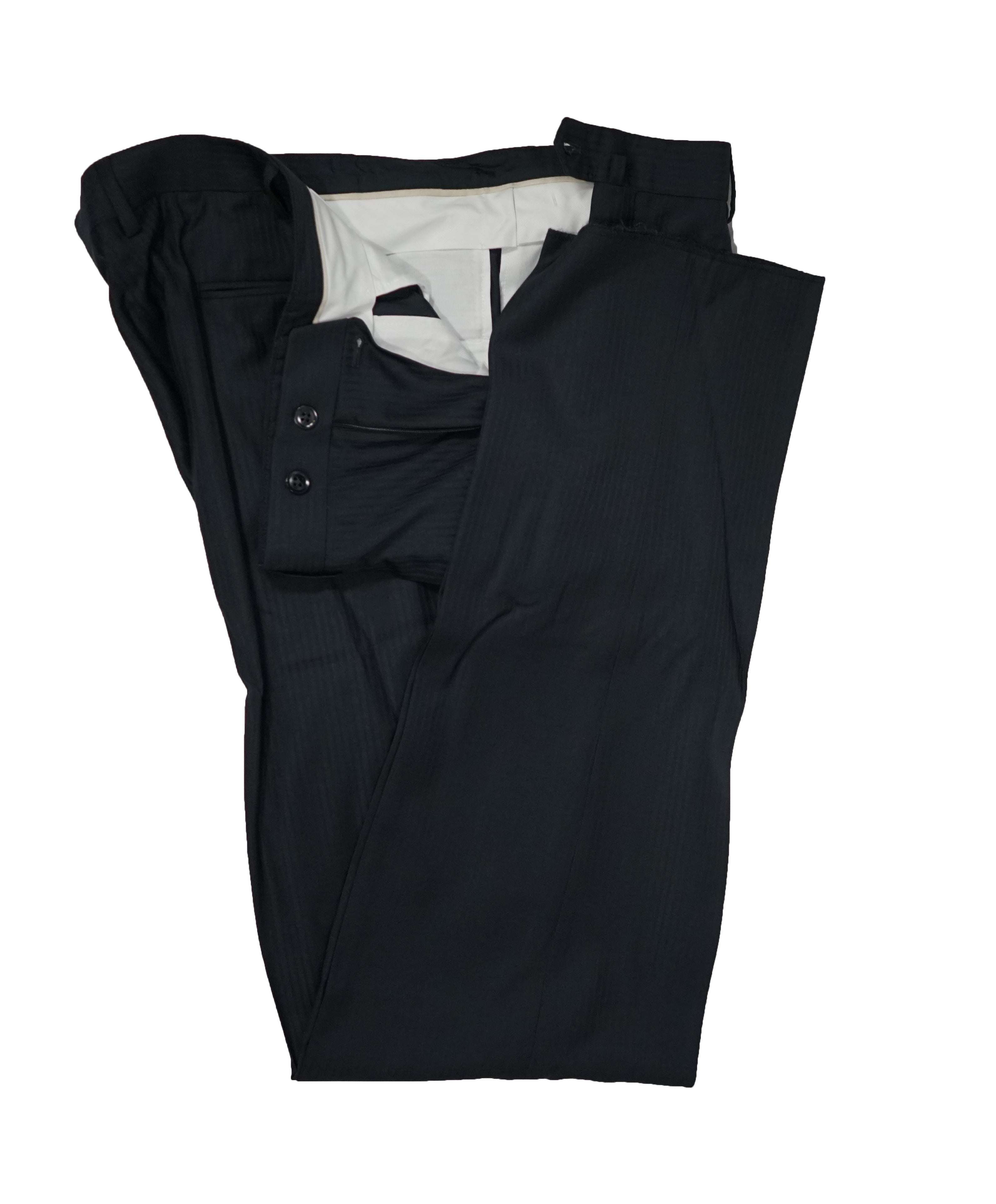 ARMANI COLLEZIONI - “Su Misura” Super 150’s Alternating Herringbone Suit - 48R