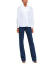 $495 ELEVENTY - White BOW NECK Button Down Dress Shirt Cotton - 2 / 40