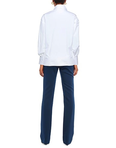 $495 ELEVENTY - White BOW NECK Button Down Dress Shirt Cotton - 4 / 42