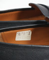 BALLY - “LAUTO /40” Logo Embossed Textured Penny Loafer - 8.5 D