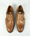 BALLY - “SCRIBE” Goodyear Welt Brown Hand Made Monk Strap Loafers - 11