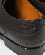 BALLY - “NORSK” Detailed Brogue Engraved Logo Wingtip Oxfords - 9.5