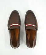 BALLY - “WENDELL” Convertible Soft Leather Logo Loafers - 9.5