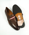 BALLY - “WENDELL” Convertible Soft Leather Logo Loafers - 9.5