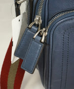 BALLY - "TRAIPSE"/405 Pastel Blue Calf Skin Logo Bag -