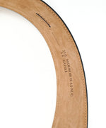 BALLY - Mirror "B" Buckle LOGO Carbon Fiber Strap Belt -  44W (105)