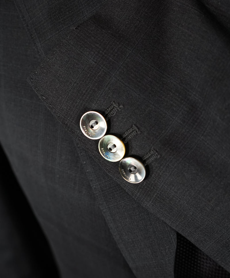 BOGLIOLI - Milano Semi-Lined Wool MOP Button Plaid Check Suit - 42R