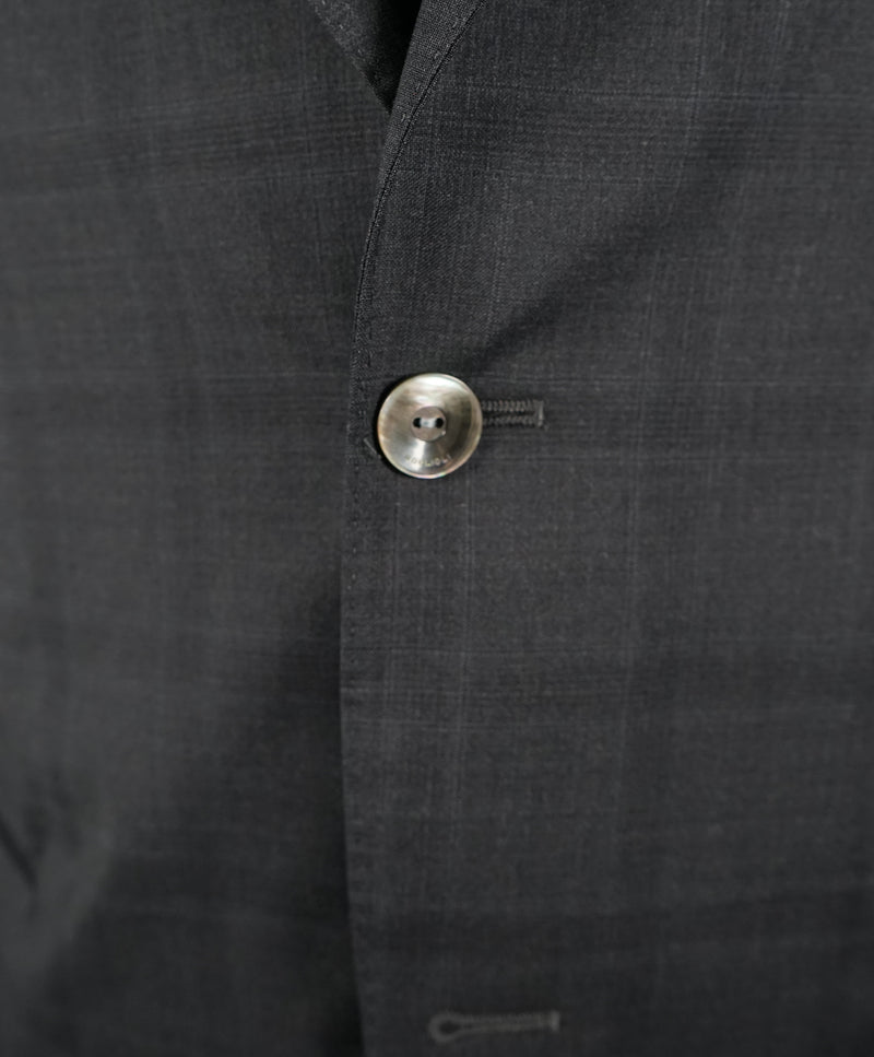BOGLIOLI - Milano Semi-Lined Wool MOP Button Plaid Check Suit - 42R