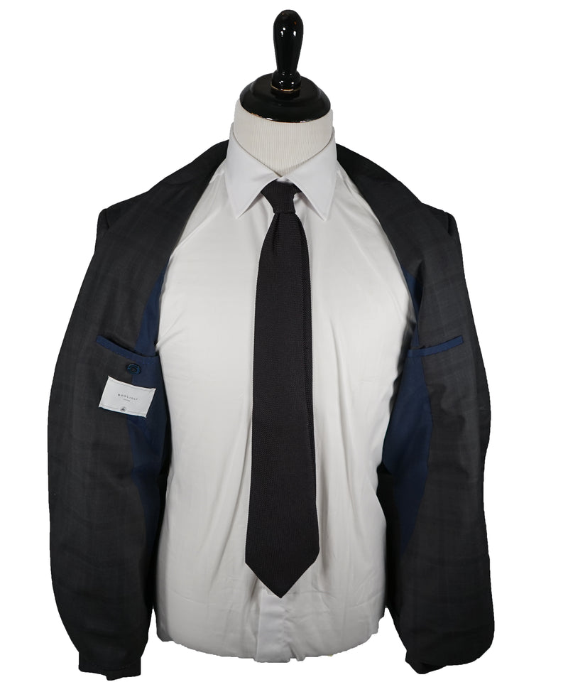 BOGLIOLI - Milano Semi-Lined Wool MOP Button Plaid Check Suit - 42R