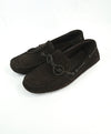 BOTTEGA VENETA - "Intreccio" Brown Suede Woven Vamp Loafers - 8US