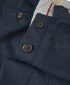 BRUNELLO CUCINELLI - Blue Pure Wool Light Weight Flat Front Dress Pants - 39W