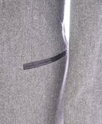 BRUNELLO CUCINELLI - Gray & Black CASHMERE/Wool/Silk Flannel Tuxedo Suit - 40R