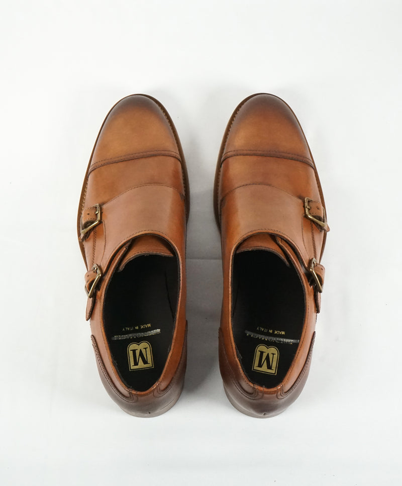 BRUNO MAGLI - “SASSO” Brown Double Monk Strap Loafers - 10.5