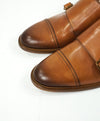 BRUNO MAGLI - “SASSO” Brown Double Monk Strap Loafers - 8.5