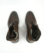 BRUNO MAGLI - COLLEZIONE LOTTO CORDOVAN SHEARLING FUR BOOT - 10
