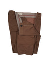 BRUNELLO CUCINELLI - 5-Pocket Chino Cotton Coco Brown Pants - 35W