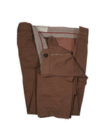BRUNELLO CUCINELLI - 5-Pocket Chino Cotton Coco Brown Pants - 35W