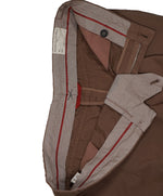 BRUNELLO CUCINELLI - 5-Pocket Chino Cotton Coco Brown Pants - 35W