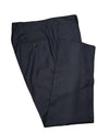 BRUNELLO CUCINELLI - Blue Flat Front Pants With Pick Stitching Detail - 34W