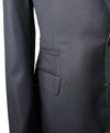 BRUNELLO CUCINELLI - Blue / Gray Check Minicheck Wide Peak Lapel Suit - 44R