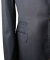 BRUNELLO CUCINELLI - Blue / Gray Check Minicheck Wide Peak Lapel Suit - 48L