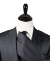 BRUNELLO CUCINELLI - Blue / Gray Check Minicheck Wide Peak Lapel Suit - 44R