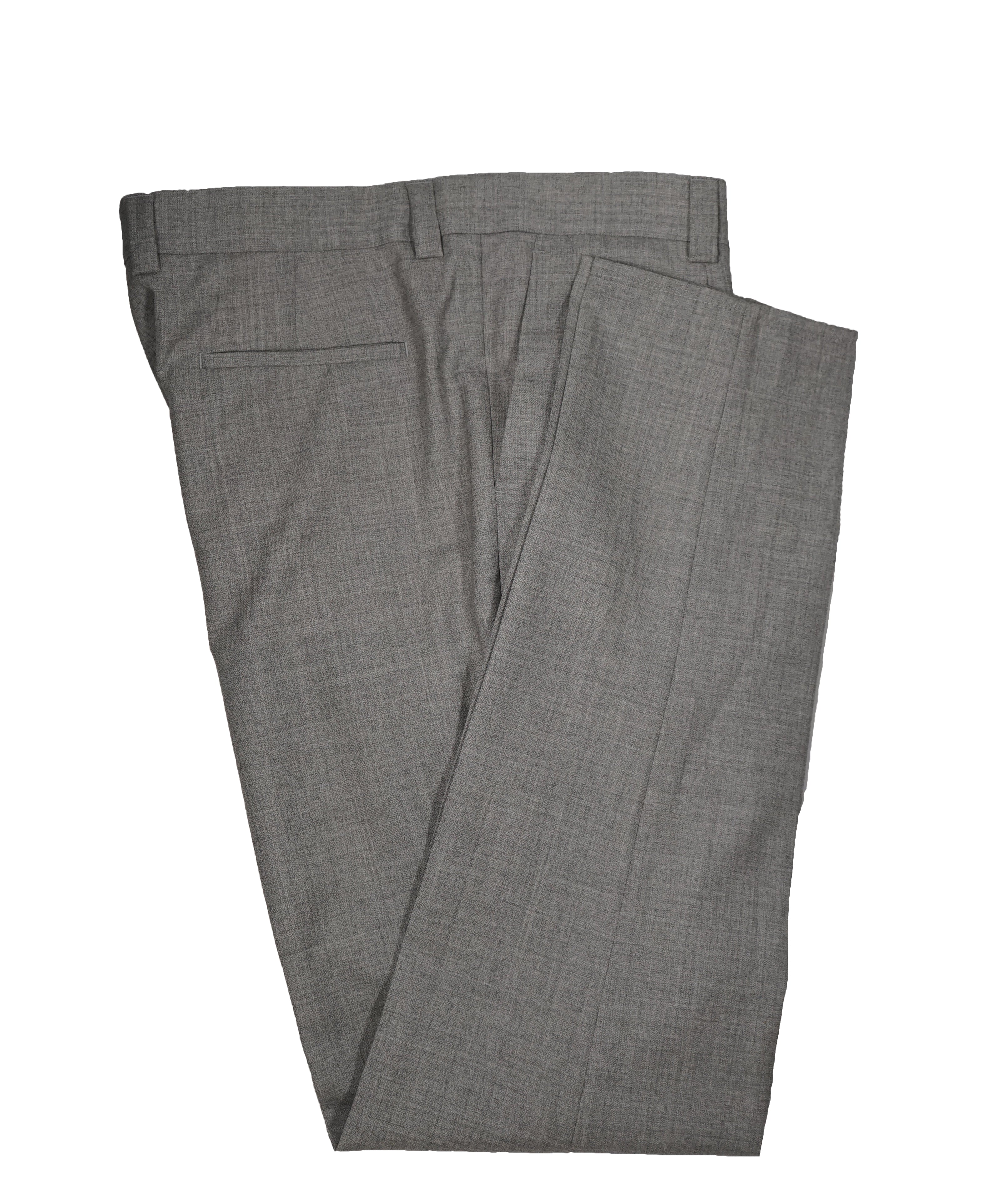 BRUNELLO CUCINELLI - Gray Slim Pants With Pick Stitching Detail - 39W