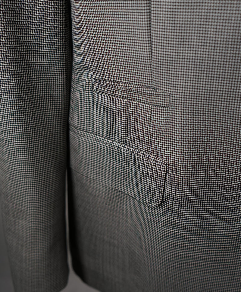 BRUNELLO CUCINELLI - Houndstooth 2-3 Button Roll Wool Blazer - 48R