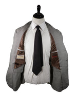 BRUNELLO CUCINELLI - Houndstooth 2-3 Button Roll Wool Blazer - 48R
