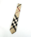 BURBERRY - Made In London, England Premium Line Beige Plaid Tie -