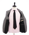 BURBERRY LONDON - "Millbank" Gray Flannel Wool Patch Pocket Blazer - 38R