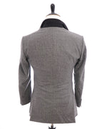 BURBERRY LONDON - "Millbank" Gray Flannel Wool Patch Pocket Blazer - 38R